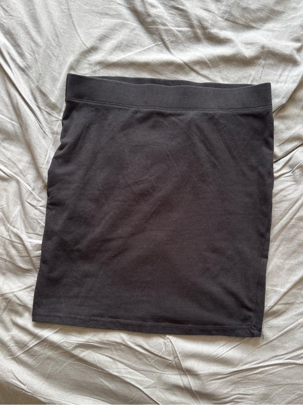 Women's Black Stretch Mini Skirt - Sleek Everyday Staple